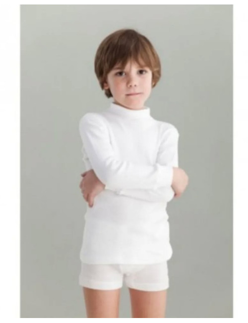 Camiseta cuello semicisne